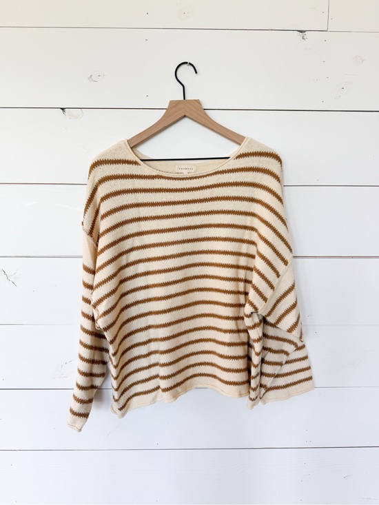 Sweaters - Promesa Striped Boutique Sweater